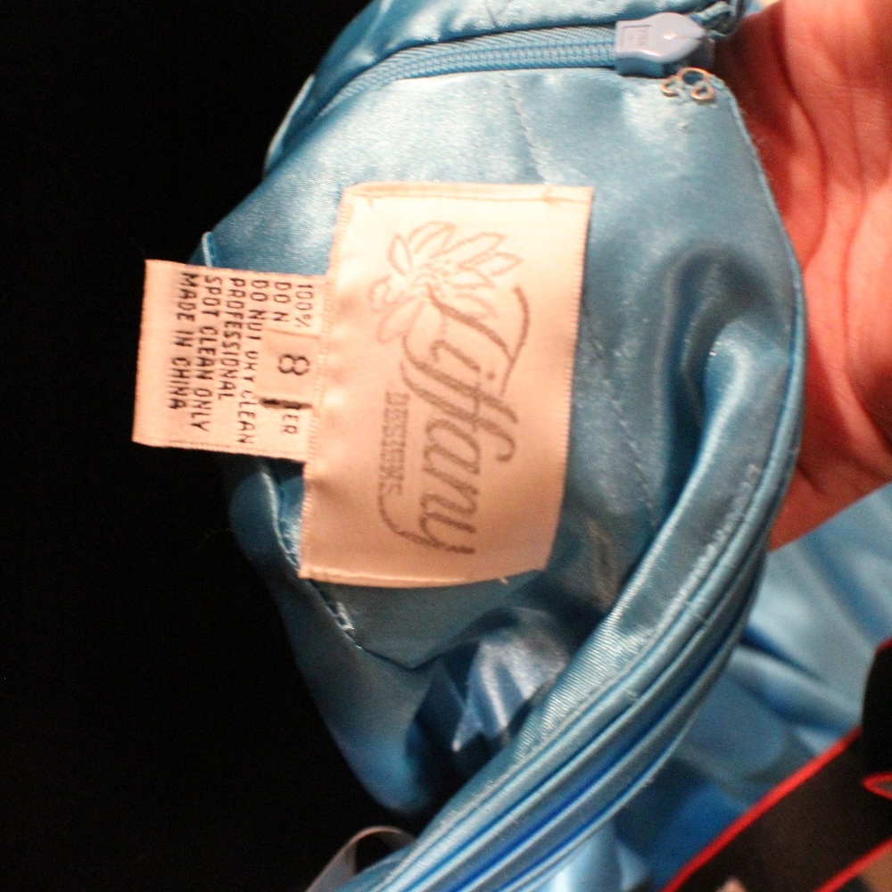Tiffany Designs Prom Dress in Blue - Picture 5 of 6